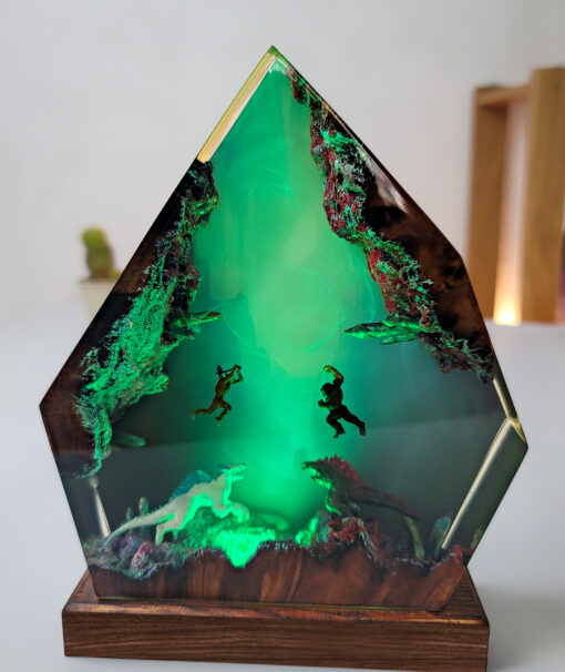 Godzilla & Kong vs Shimo & Skar King Ver 2 Resin Night Lamp - Image 3
