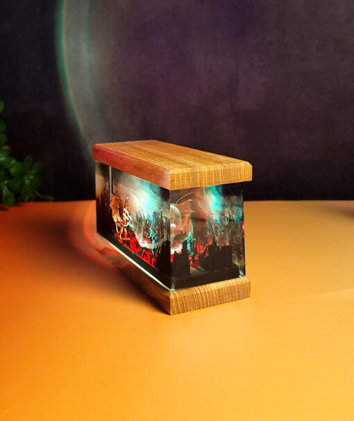 Godzilla vs King Ghidorah Resin Night Lamp - Image 6