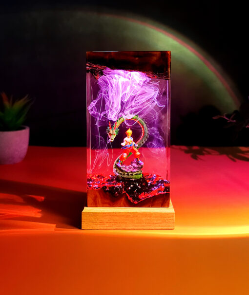 Goku & ShenLong Resin Night Lamp - Image 7